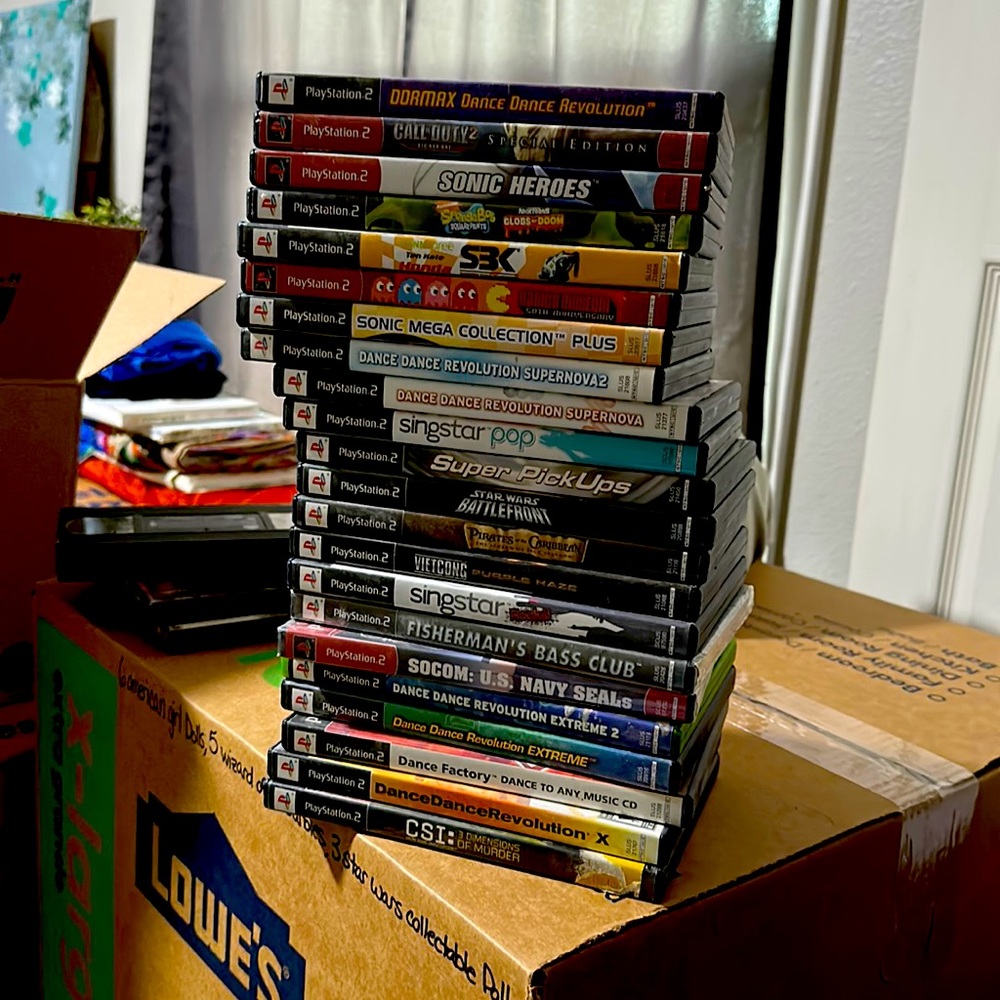 Ps2 games Lot